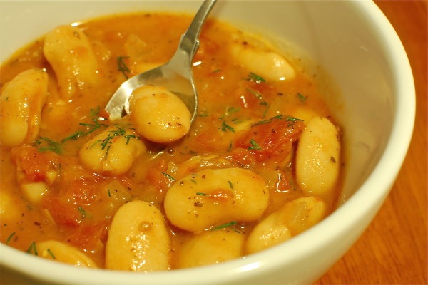 Gigante Beans, Greek Style