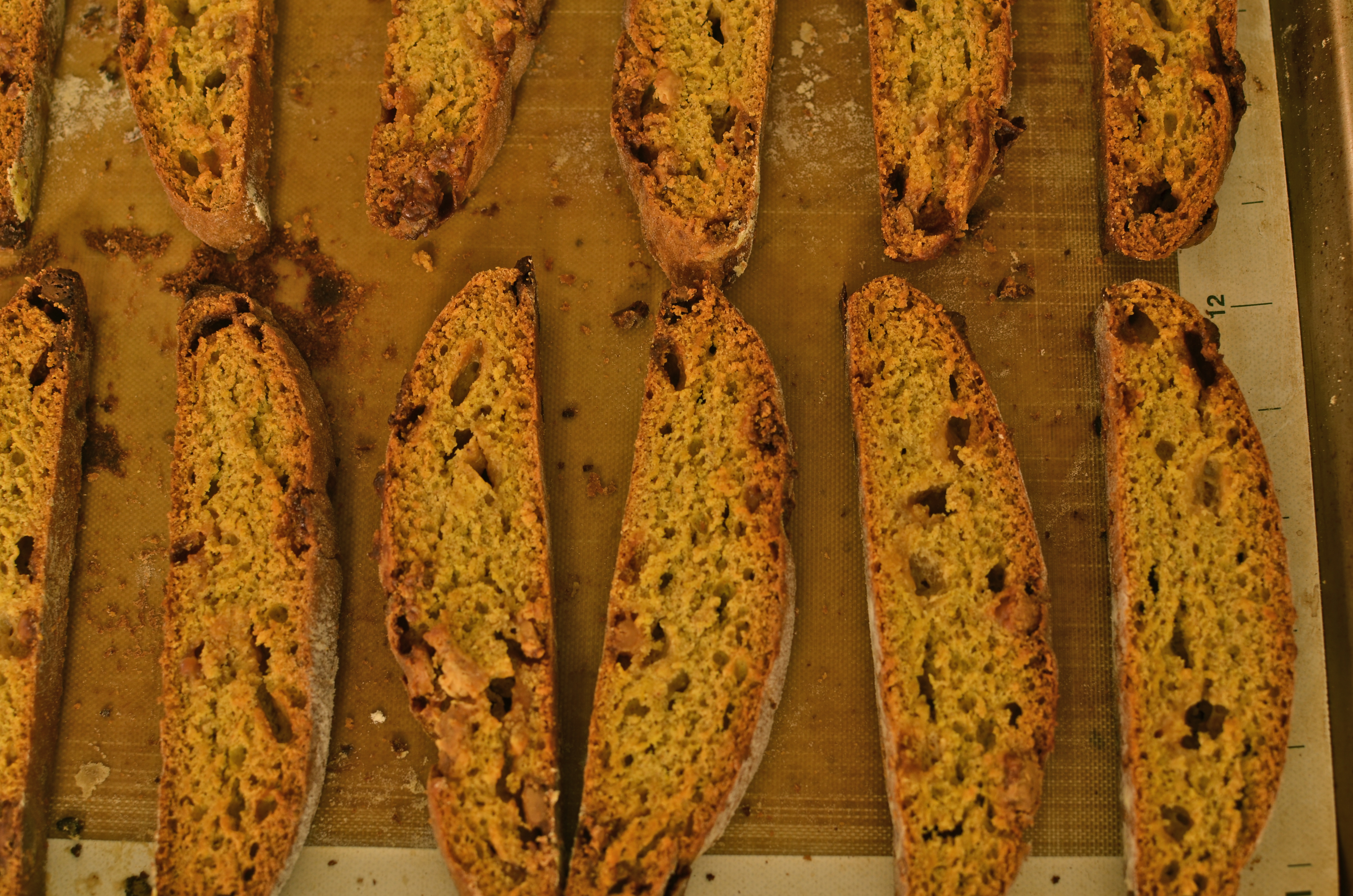 Pumpkin biscotti