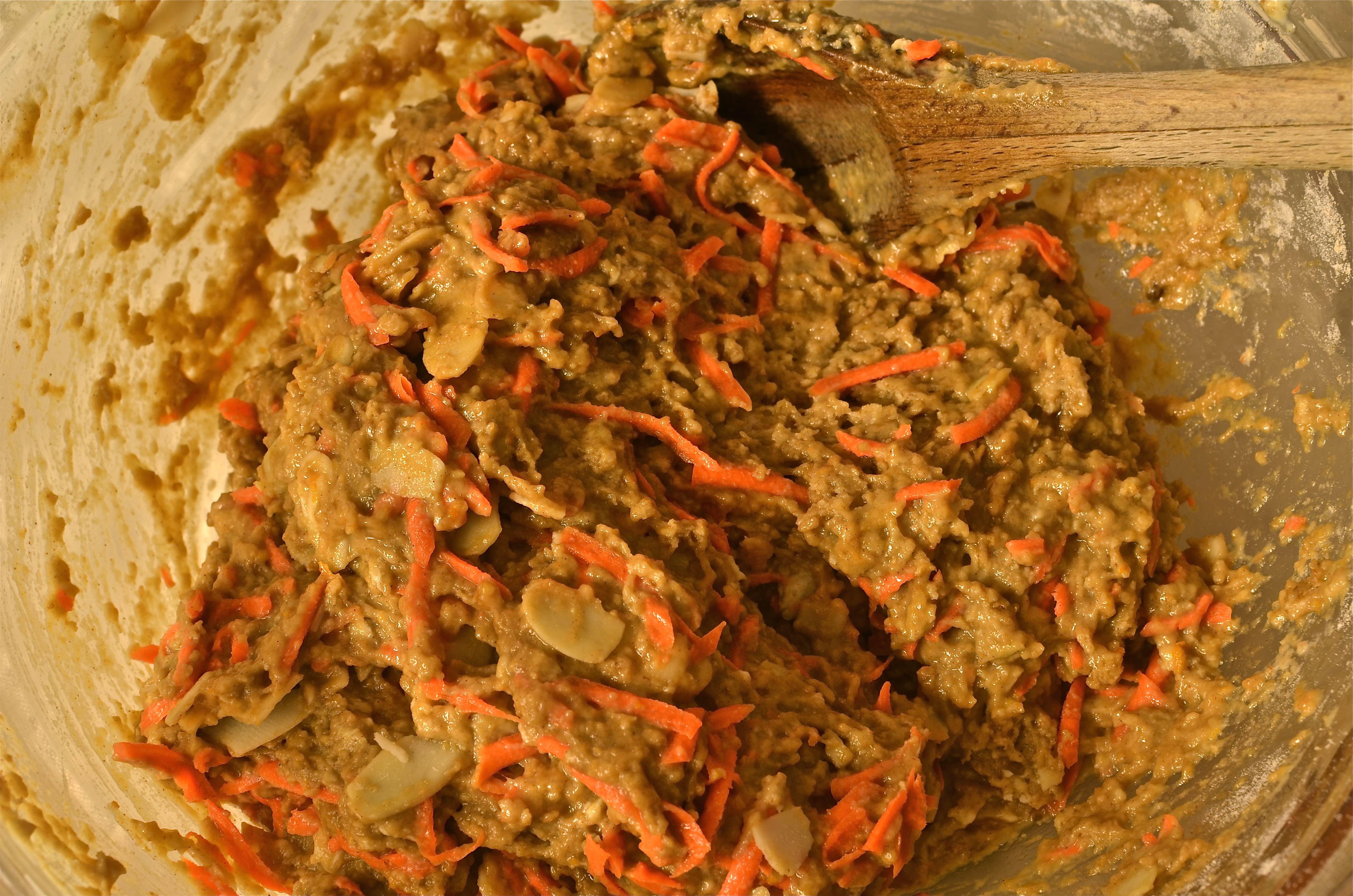 Carrot Bread, Brown Sugar, Almonds, Carrot Bread with Nuts