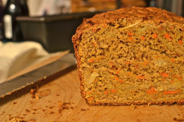 Carrot Bread, Brown Sugar, Almonds, Carrot Bread with Nuts