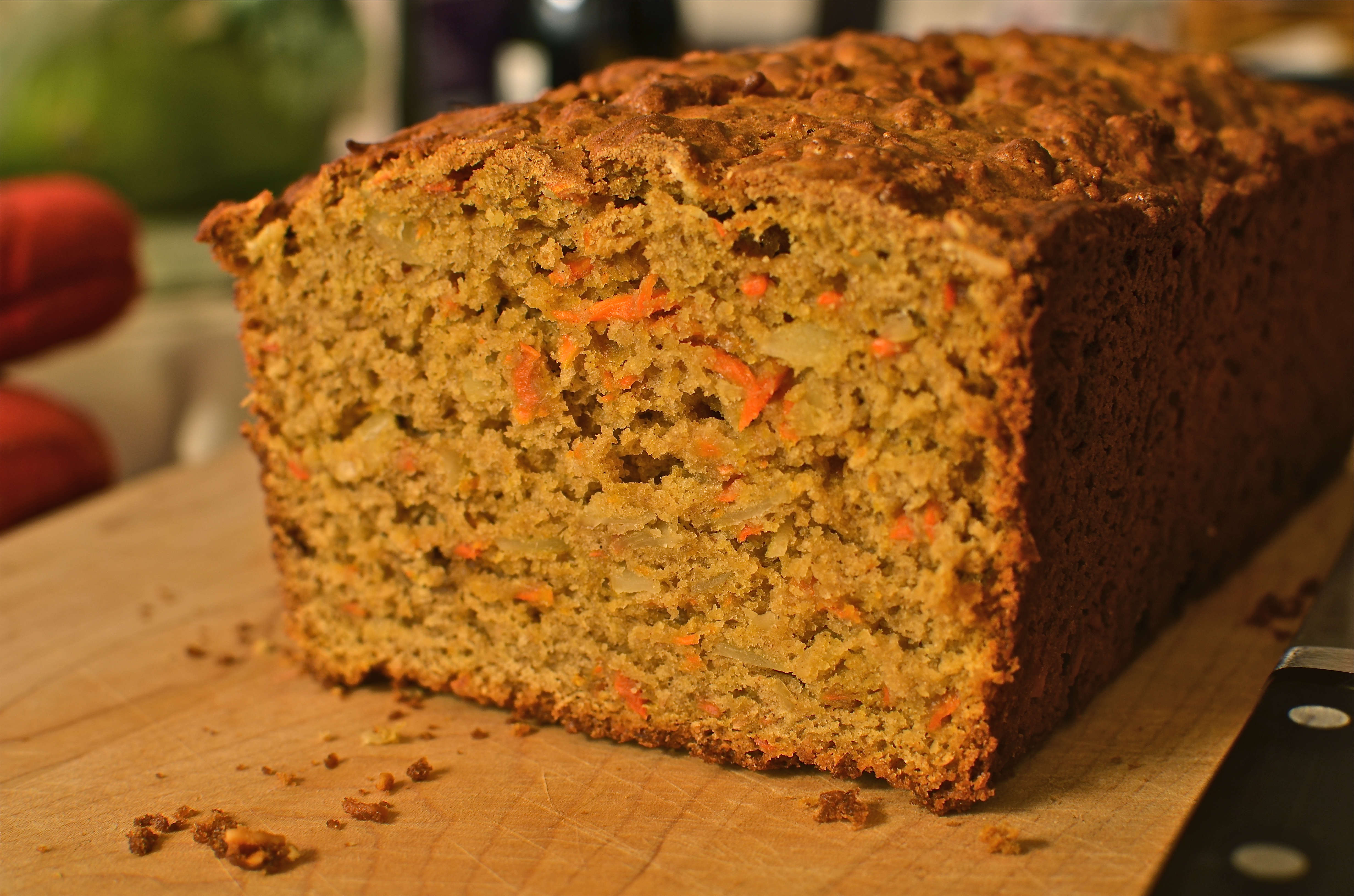 Carrot Bread, Brown Sugar, Almonds, Carrot Bread with Nuts