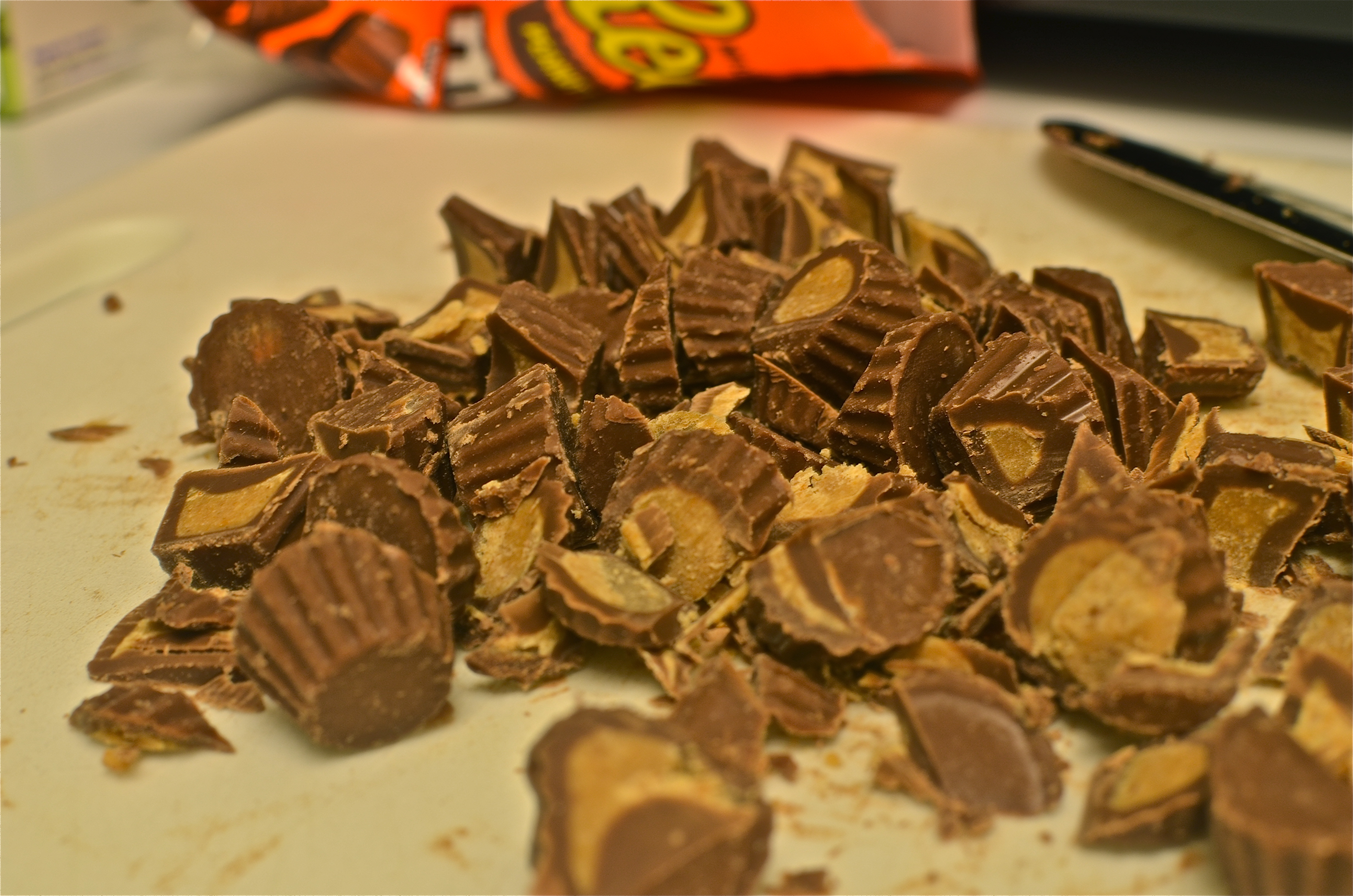 Reese's Cookies; Reese's; peanut butter cookies; chocolate cookies